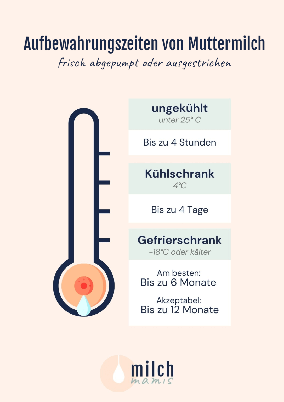 Wie lange Muttermilch einfrieren ️? Alles wichtige auf einem Blick!